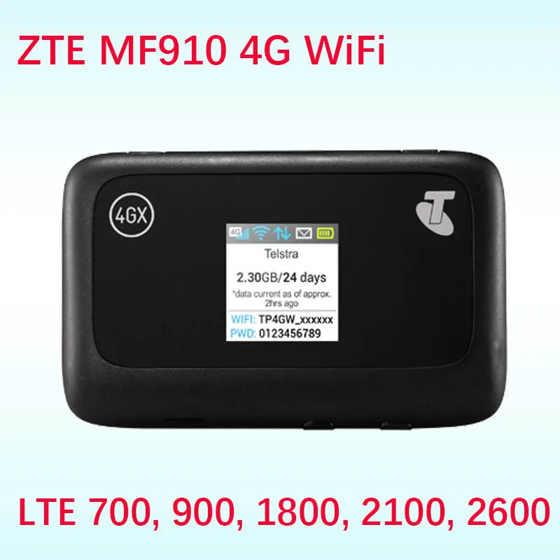 Unlocked ZTE MF910 CAT4 150Mbps 4G LTE band 28 700 band Wireless Router Mobile WiFi Hotspot router 4g sim card slot wi-fi pocket Unlocked ZTE MF910 CAT4 150Mbps 4G LTE band 28 700 band Wireless Router Mobile WiFi Hotspot router 4g sim card slot wi-fi pocket