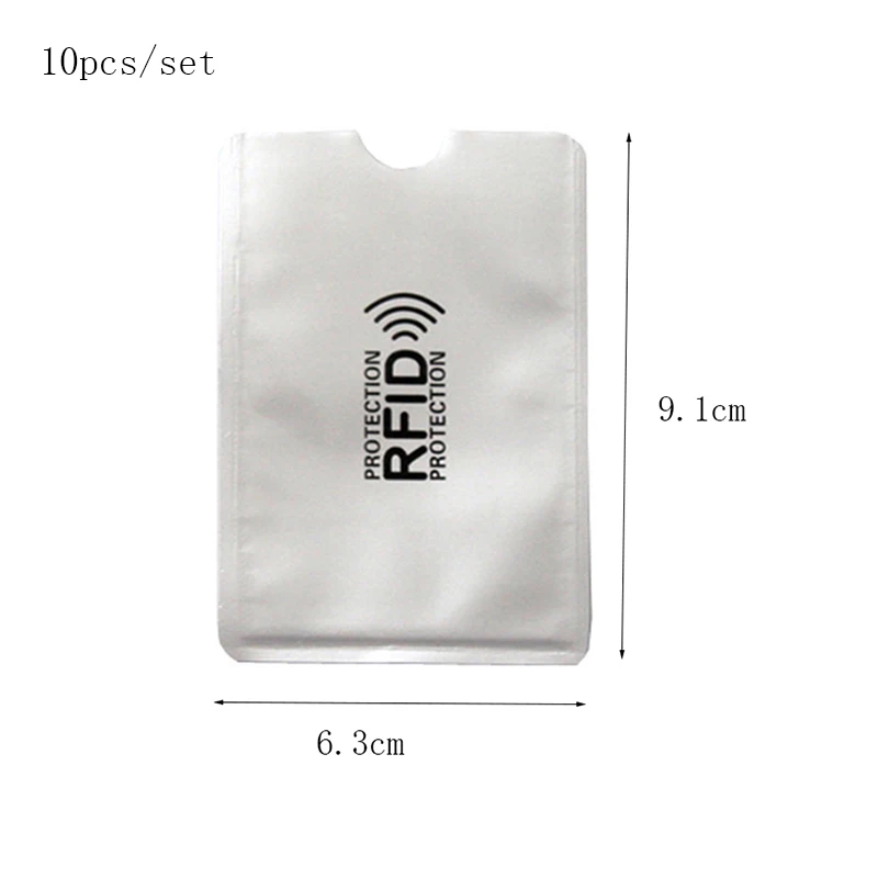 QuickDone-New-10Pcs-Set-Anti-Scan-RFID-Blocking-Bank-Cards-Wallet-NFC-Shielding-ID-Card-Case
