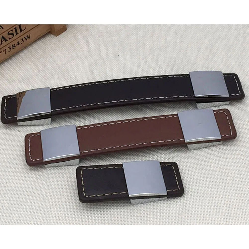 Leather cabinet handles 33