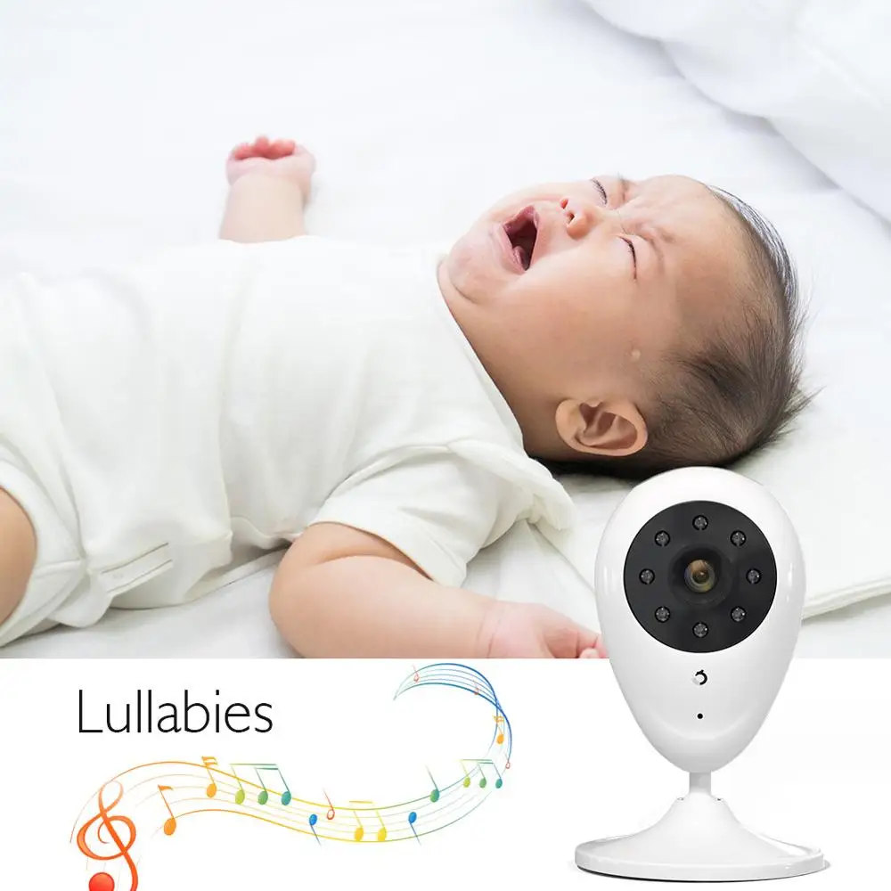  DT24 2.4 pollici Baby Monitor Senza Fili del IP di Wifi Della Macchina Fotografica di Controllo del