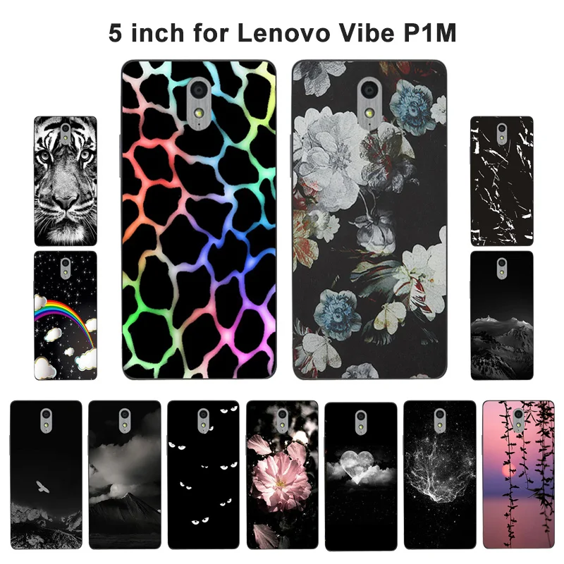 

Phone Cases For Lenovo Vibe P1M Silicone Monten Painted Protector for Lenovo P1M Cover For Lenovo Vibe P1Ma40 P1 M Coque