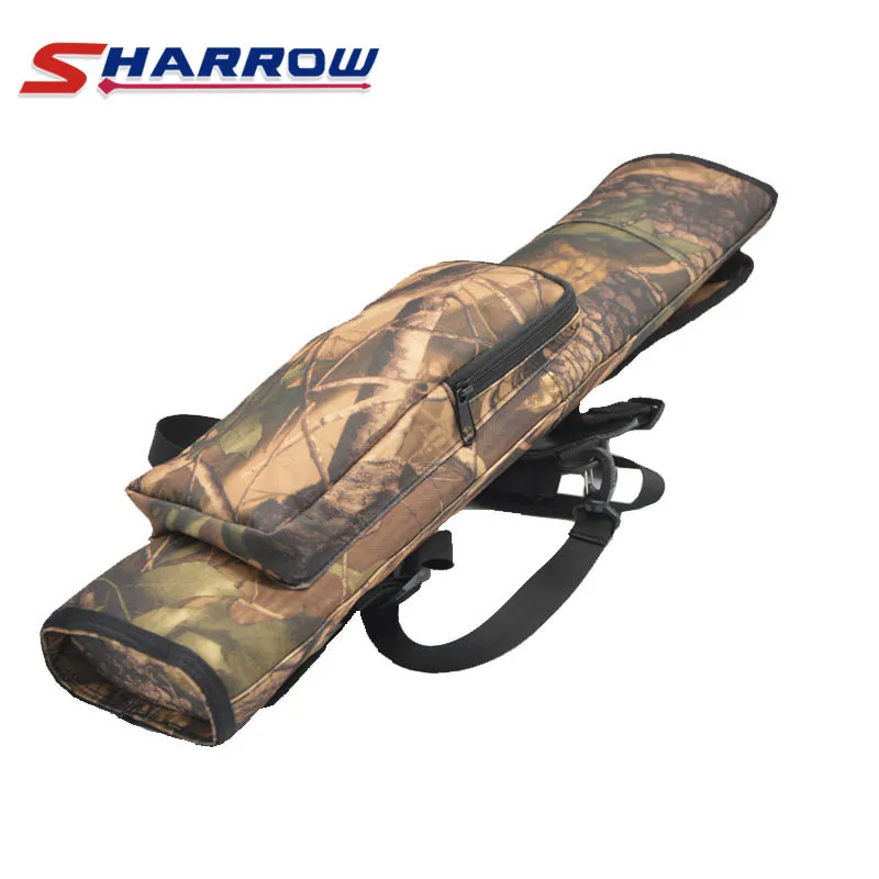 

1 Pcs Archery Hunting Outdoor Back Strap Quiver Simply Quick Holder Back Arrow Bag Compound Recurve Bow Accessories