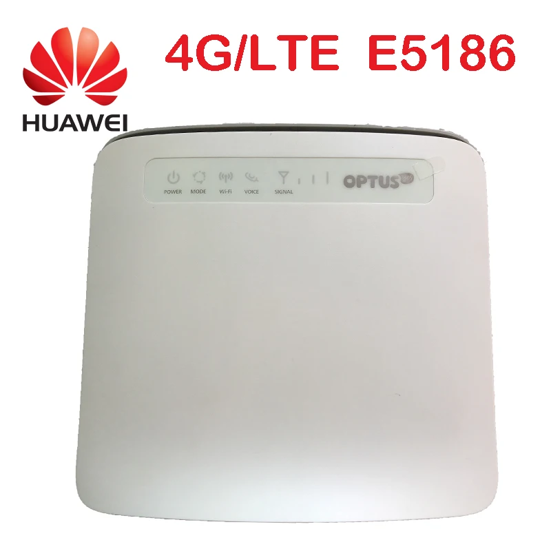 Разблокированный беспроводной маршрутизатор cat6 300 Мбит/с Huawei e5186 4g LTE wifi ключ