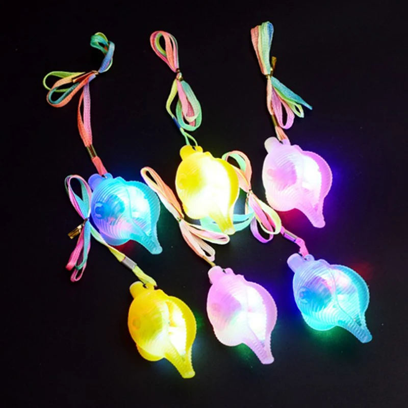 Neon Party Shell Necklace 2019 New Halloween LED Flashing Glow Headband Women Girls Light Up Necklace  Glow Party Supplies (5)