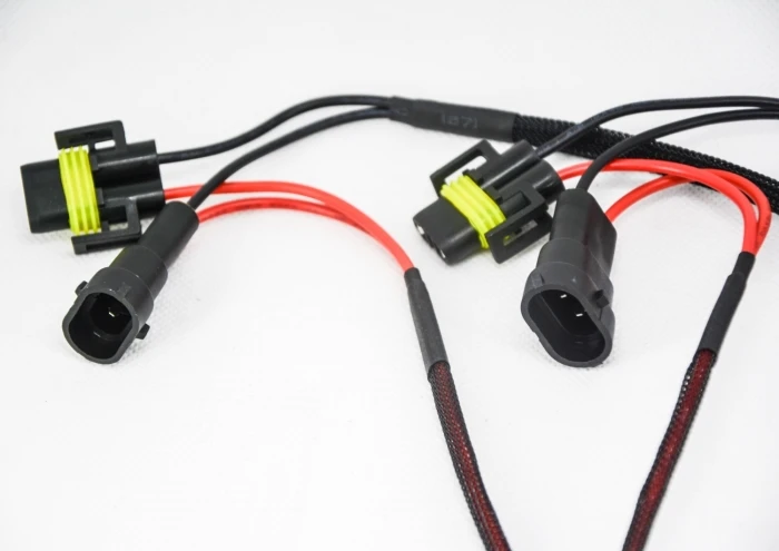 2 шт. 50 Вт 6ohm Золотой плавкий предохранитель H8 H9 H11 нагрузочный резистор провод CANBUS