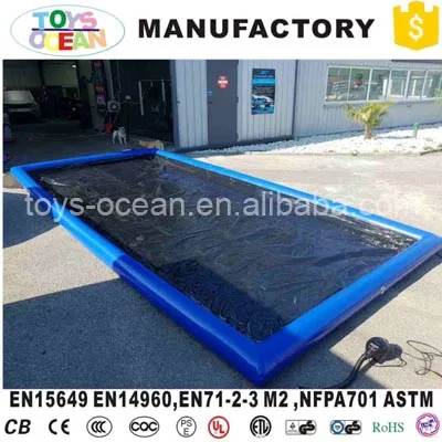 

Commercial Machine Customized Water Containment Mat Pvc Portable Inflatable Car Wash Mats