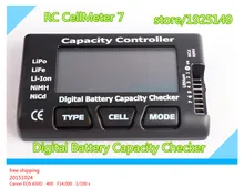 NOUVELLE Capacité De La Batterie Numérique Checker RC CellMeter 7 Pour LiPo LiFe Li-ion NiMH Nicd RC CellMeter 7