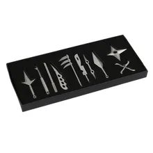 Takerlama аниме Наруто: набор из 10 шт./компл. Akatsuki брелок в виде оружия лезвие брелок на подарок игрушка косплей реквизит