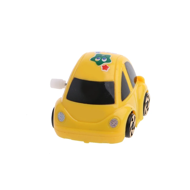 HBB 1 шт. милые заводные игрушки Детские мультипликационная форма автомобиля скользящие ходовые игрушки Пластиковые BPA бесплатно Дети подарок(случайный цвет