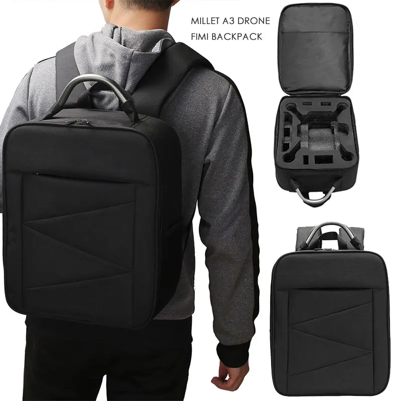 Drone Storage Bag Drone Bag Drone Portable Bag Black for FIMI A3 Outdoors Portable