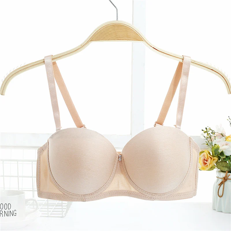 حمالة قابل للتعديل شريط للنساء اختتام عودة الملابس الداخلية Bralette الإناث سوبر رفع البرازيلي Brassier مثير سلس الملابس الداخلية الصدرية