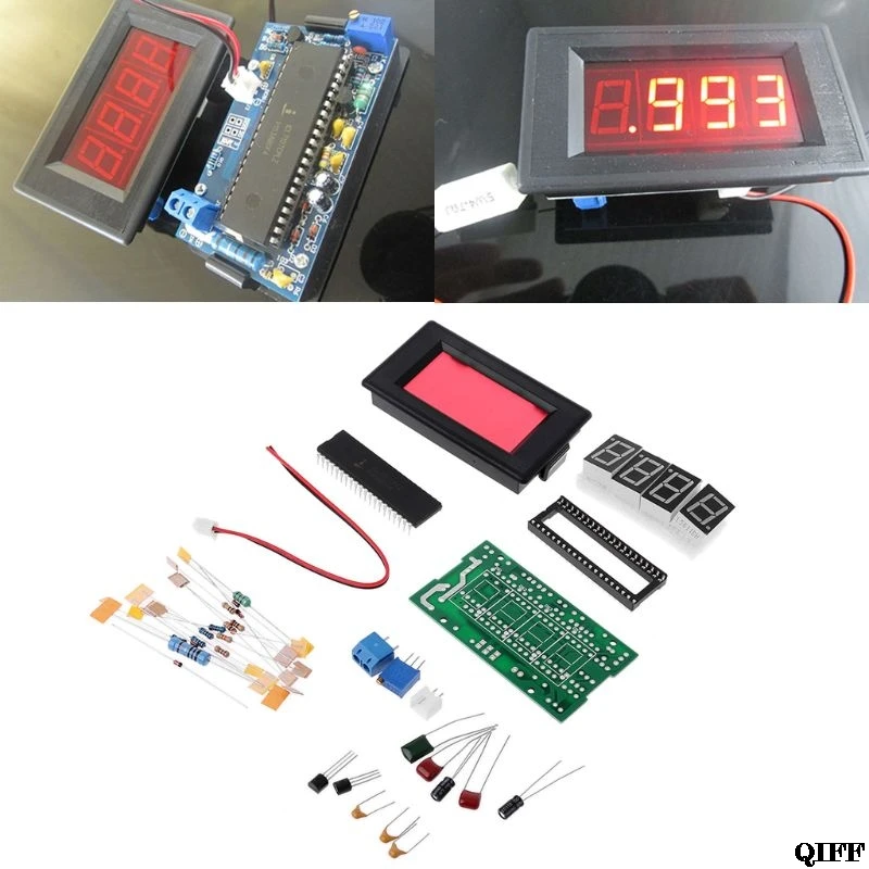 ICL7107 Digital Ammeter Kit DIY Module DC 5V 35mA 70.6x39mm DIY Kits Amp Current Meter Jun17