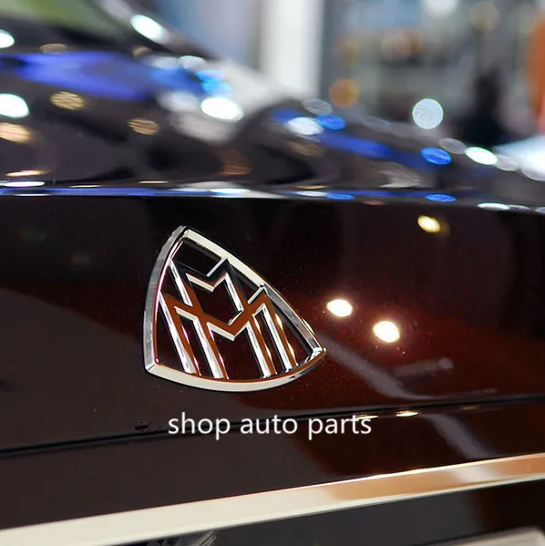 

FREE SHIPMENT FOR MAYBACH REAR TRUNK EMBLEM Emblem Badge 3D Sticker