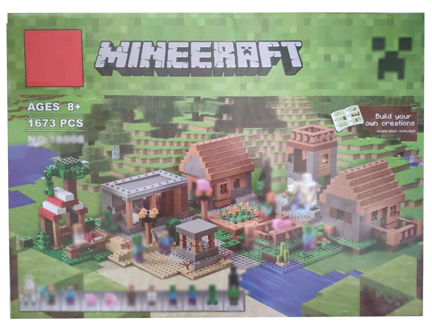 

HIHEEROFT Mountain Cave Model Building Kits of Toy Bricks blocks for kids