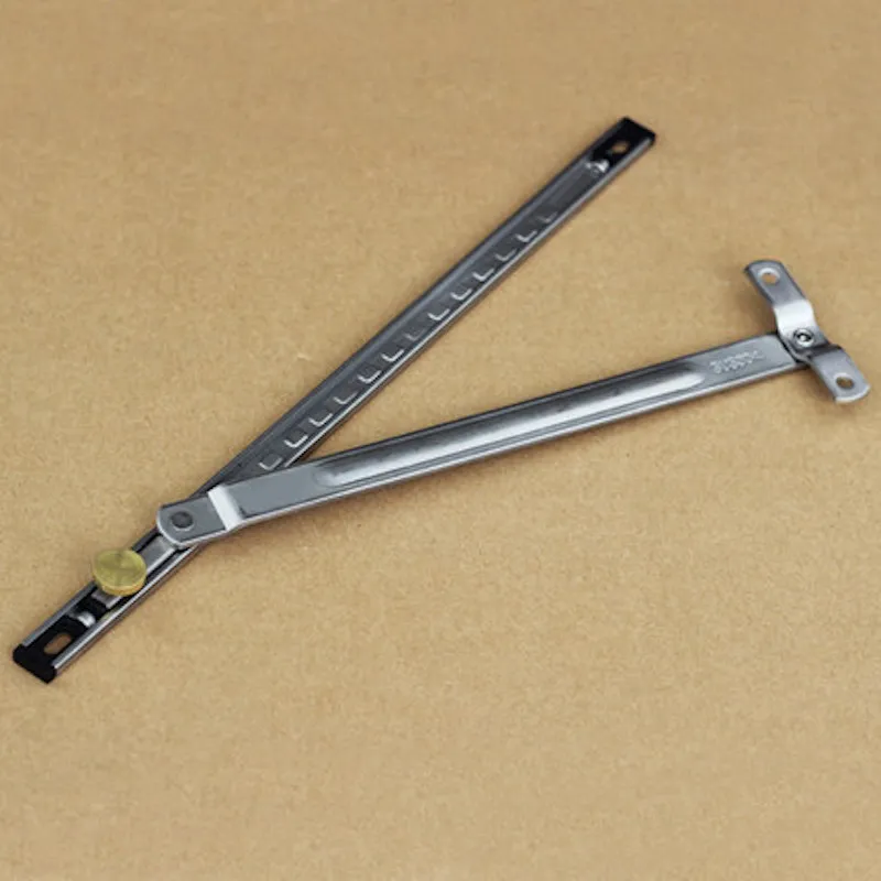 Wind Brace Support for Casement Windows &ndash; 2 Pieces Stainless Steel 304 Diagonal Limiting Stopper (13.5mm Width, Includes Screws)
