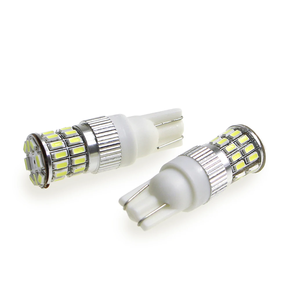 KEIN 2 шт. t10 Светодиодные W5W лампы CANBUS T10 36smd 3014 Автомобильные Боковые клиновидные