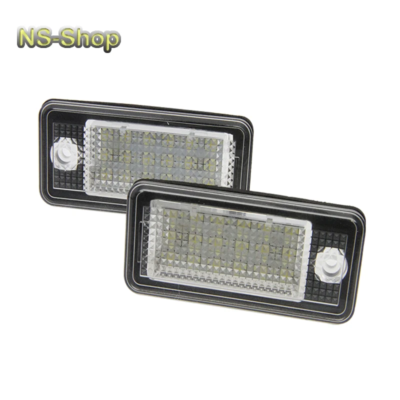 No Error LED Number License Plate Light for Audi A8 S8 A3 A4 A6 C6 Q7