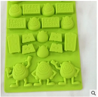 200 ШТ. Мультфильм формы льда формы Силиконовые Лоток Для Льда Mold Maker Мороженое Mold Maker Ice Плесень Бесплатно Fedex/DHL nw83