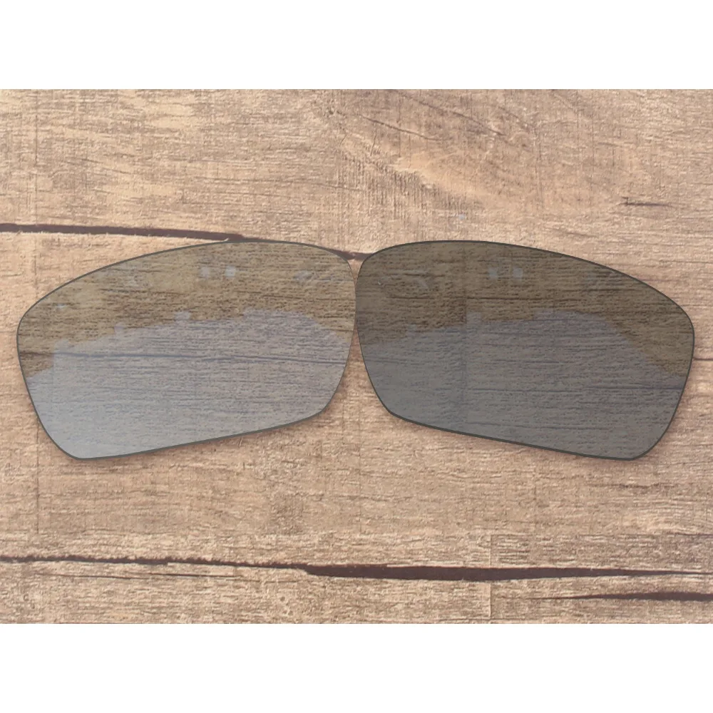 Vonxyz Grigio Fotocromatiche Occhiali Da Sole Polarizzati Lenti Di Ricambio Per-Oakley Celle A Combustibile Telaio