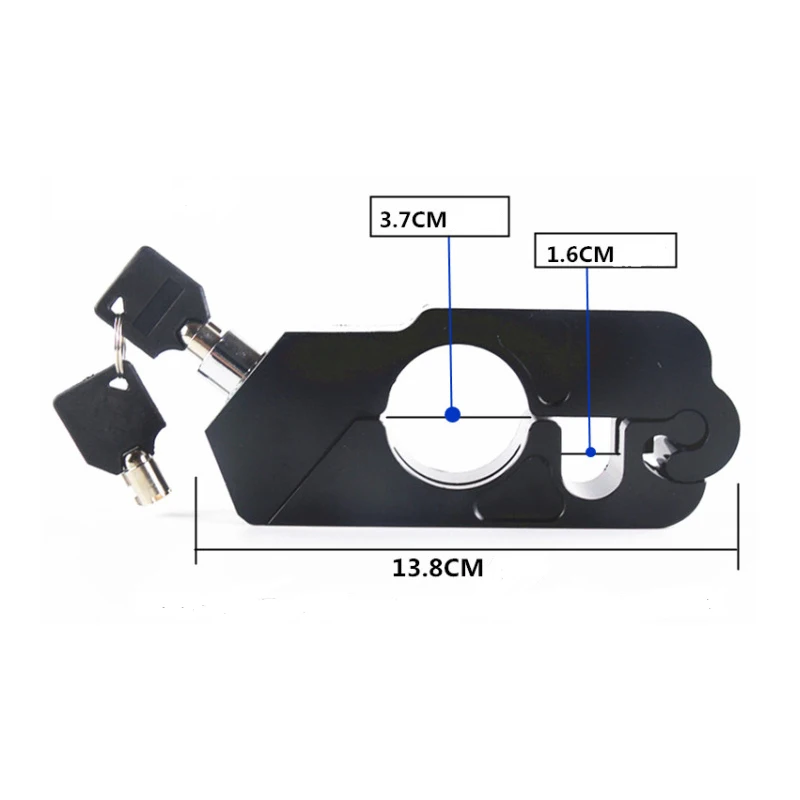 Замок На Руль для скутера ATV, тормозная муфта, безопасность, защита от кражи, замки для Honda X ADV XADV 750, аксессуары для мотоциклов