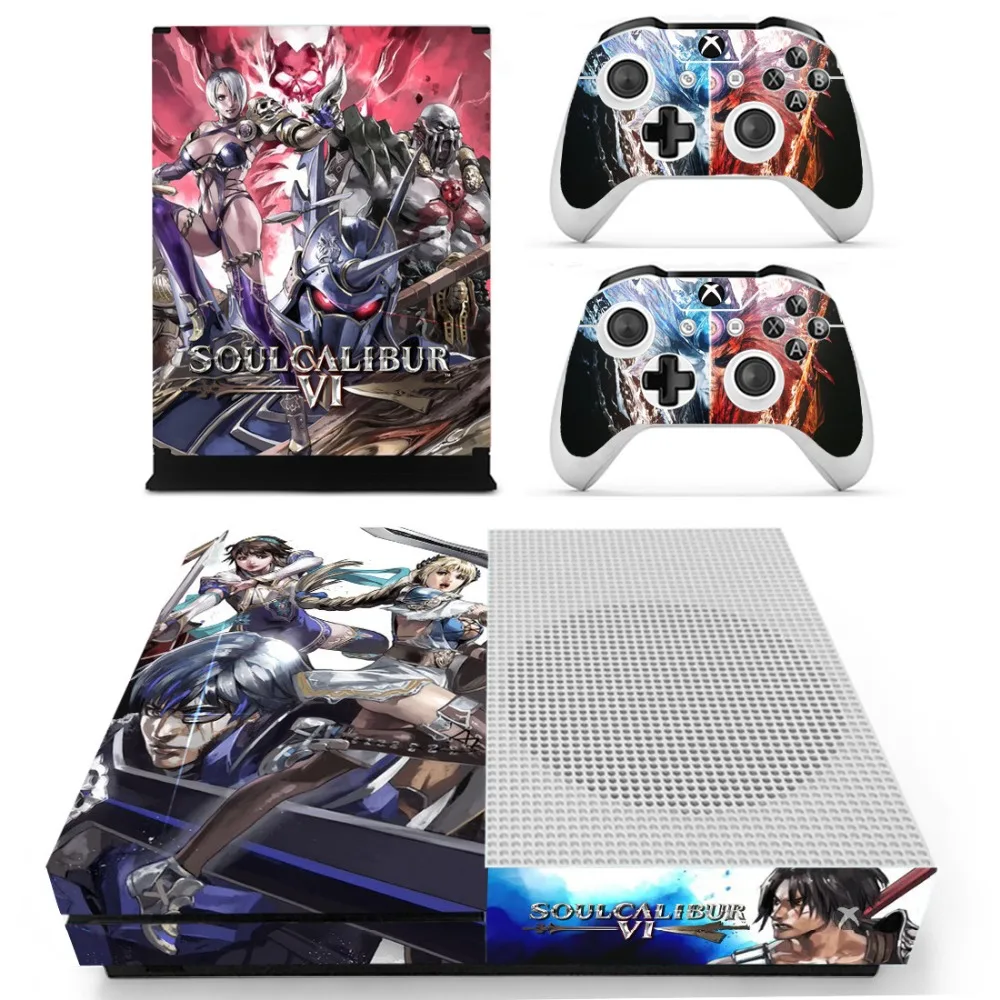 Наклейка на кожу для консоли Xbox One S и контроллеров Slim Skin|Наклейки| |