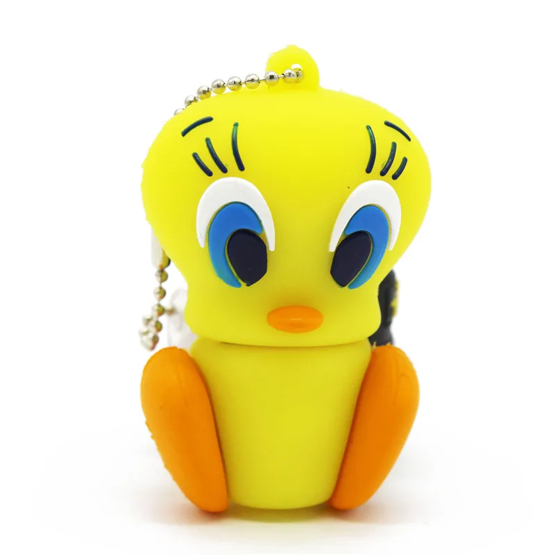 Looney ttes usb флеш-накопитель 32 ГБ флеш-накопитель 16 ГБ 8 ГБ 4 ГБ жуки кролик Даффи утка мультфильм горячая Распродажа животных ручка-накопитель usb 2,0 - Цвет: A