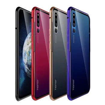 

Honor Magic 2 metal frame Tempered Glass Cases for Huawei Honor Magic 2 Case 6.39'' clear Cover for Huawei Honor Magic2 Shell