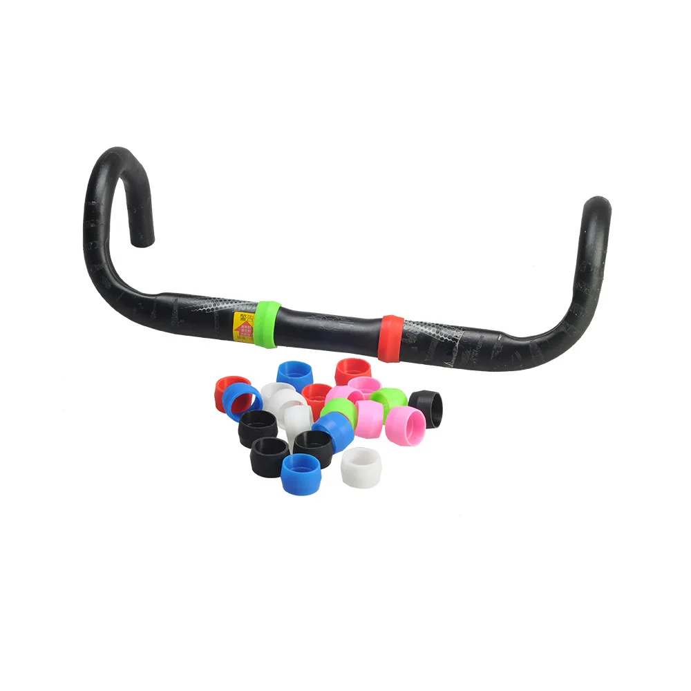 1 пара велосипедная лента для руля вилка резиновая анти-пропуск дорожный велосипед заглушки для руля лента 6 цветов