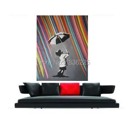 

cheap modern canvas art canvas oil paintings people hold umbrella oil painting on canvas abstract oil painting home decor