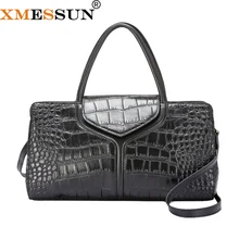 Xmessun из натуральной кожи Сумки из натуральной кожи женская сумка под крокодилью кожу Новая мода змея сумка через плечо сумки дизайнерские H89