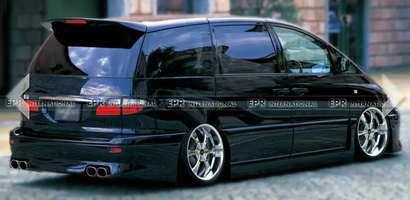 

For Toyota Estima ACR XR30 XR40 2003-2005 FAB Style Glass Fiber Outside Door Panel (facelifted) Body Kit Tuning Racing Trim