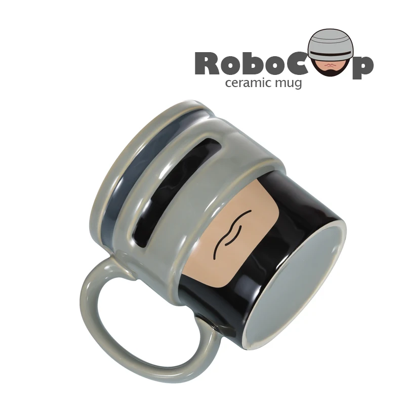 ULKNN классные классические RoboCop керамические кружки кружка герой чашки творческая