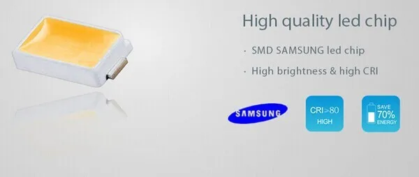 Samsung high CRI 20 Вт 30 Вт 40 Вт 50 Вт 60 Вт led продолговатый светильник регулируемый 60 градусов, 90лм/Вт драйвер встроенное освещение