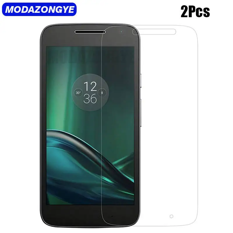 2 шт Защита экрана для Motorola Moto G4 Play закаленное стекло XT1602 XT1609 G4play защитная пленка |