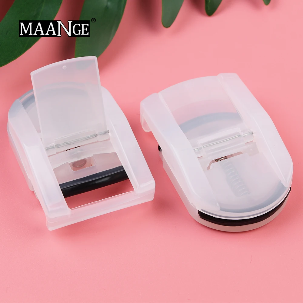 

MAANGE Professional Mini Eyelash Curler Plastic Portable Eye Lashes Curling Clip Cosmetic Makeup Tools Accessories