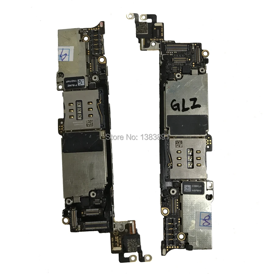 

For iphone 5 motherboard 16GB / 32GB / 64GB unloncked 5G mainboard Original Logic board removed from Used phone with IOS System