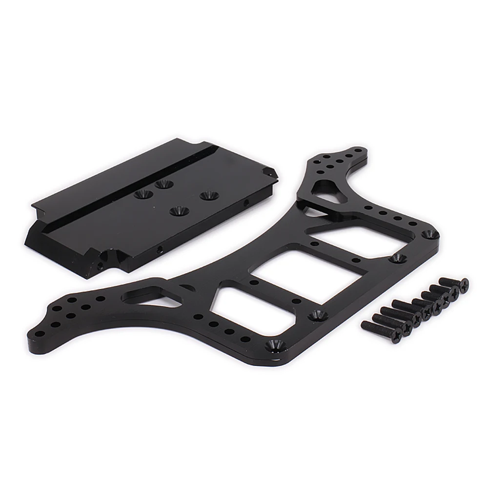 1 conjunto diy upgarde chassis quadro para 1/10 rc carro escala rock