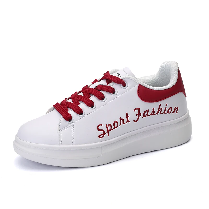 Nice White Black Lace up Canvas American Casual Outdoorsman Woman canvas Shoes Platform Shoes Women Flat