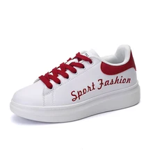 Nice White Black Lace-up Canvas American Casual Outdoorsman Woman canvas Shoes Platform Shoes Women Flat Casual Ladies Shoes