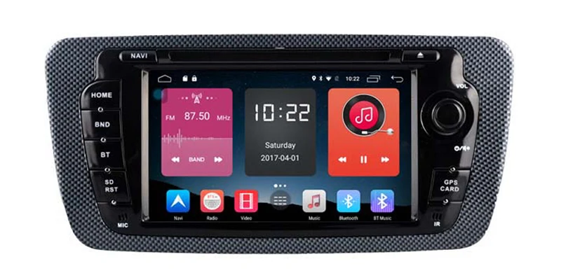 Sale Liislee For Seat Ibiza - Car Stereo Android Radio DVD Player FM BT Wifi GPS MAP NAV Navigation 1080P System Original NAVI Design 6