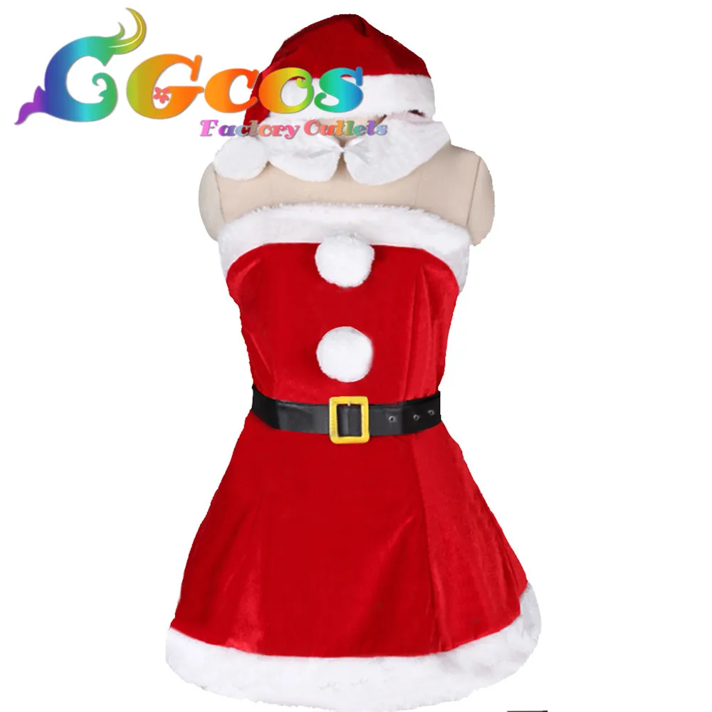 

CGCOS Free Shipping Cosplay Costume Vocaliod Meiko Christmas Costume New in Stock Retail / Wholesale Halloween Party Uniform