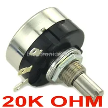 10 шт./партия) RA25Y20S B203 Космос TOCOS 20 K Ом 1,2 Вт Панель крепление Ротари проволочный потенциометр