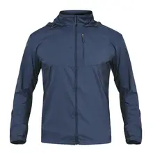 Для мужчин Тактический Эластичный камуфляж солнце защитный кожи одежда топы дышащий Quick Dry Водонепроницаемый Anti UV Солнцезащитная куртка с капюшоном