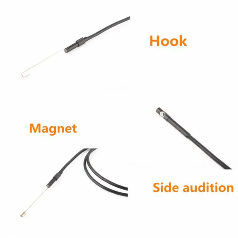 

5.5mm Endoscope Waterproof IP67 Borescope Inspection Camera 6 LED For Andorid Phone Extensive use 8.23