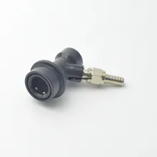 Доморощенного замок мяч с поворотным гайка набор пиво варить бочонок Quick Disconnect(жидкий