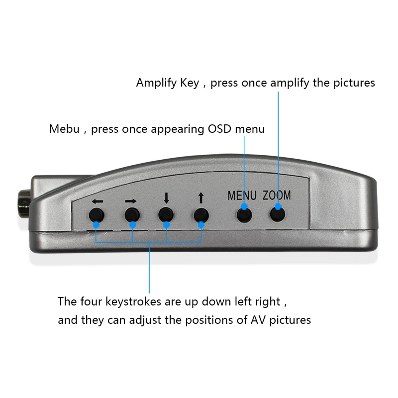 Адаптер для ПК и ноутбука VGA в AV RCA TV Monitor S video Signal конвертер коробка jn5 2019|pc laptop vga|vga