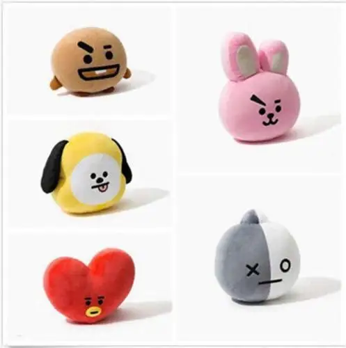 

Bulletproof Junior Group Plush Doll Stuff Soft Toys Throw Pillow Cushion Kid Fun