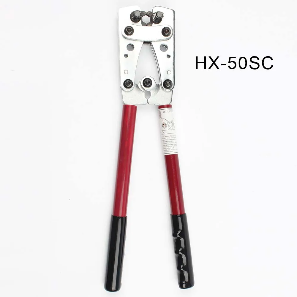 HX-50B HX-50SC HX-50D медная труба для обжима контактов инструмент для обжима наконечников пайлер Запчасти для прессовочной машины Большие размеры - Цвет: HX50SC