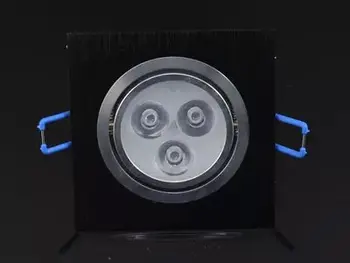 

2018 Led Spotlight 1pcs 3*1w Down Light,,ac95-265v Lighting,with High Brightness,free Shipping