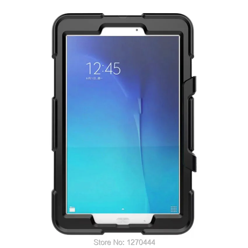 Для samsung Tab E 9,6 чехол противоударный жесткий военный сверхпрочный силиконовый Прочный чехол для samsung Galaxy Tab E 9," SM-T560 T561